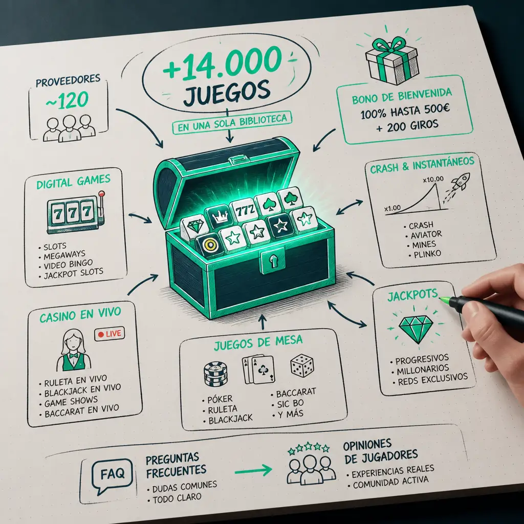 Spinanga Juegos: toda la biblioteca de casino visual guide for Spinanga Casino